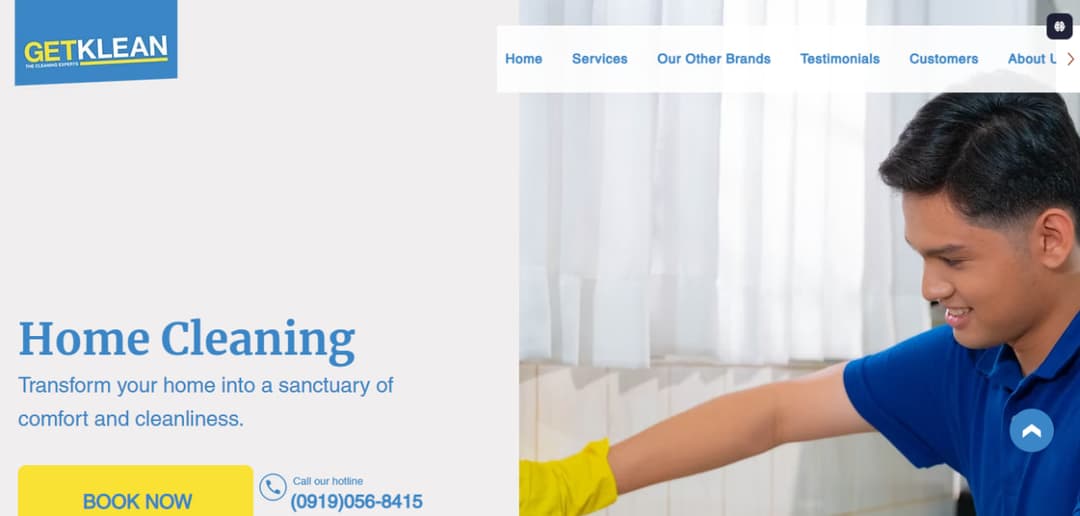 Cleaning Service Booking